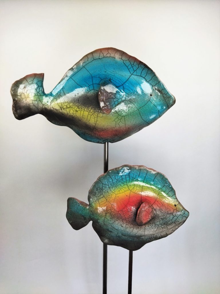 Céramique Aberaku poisson